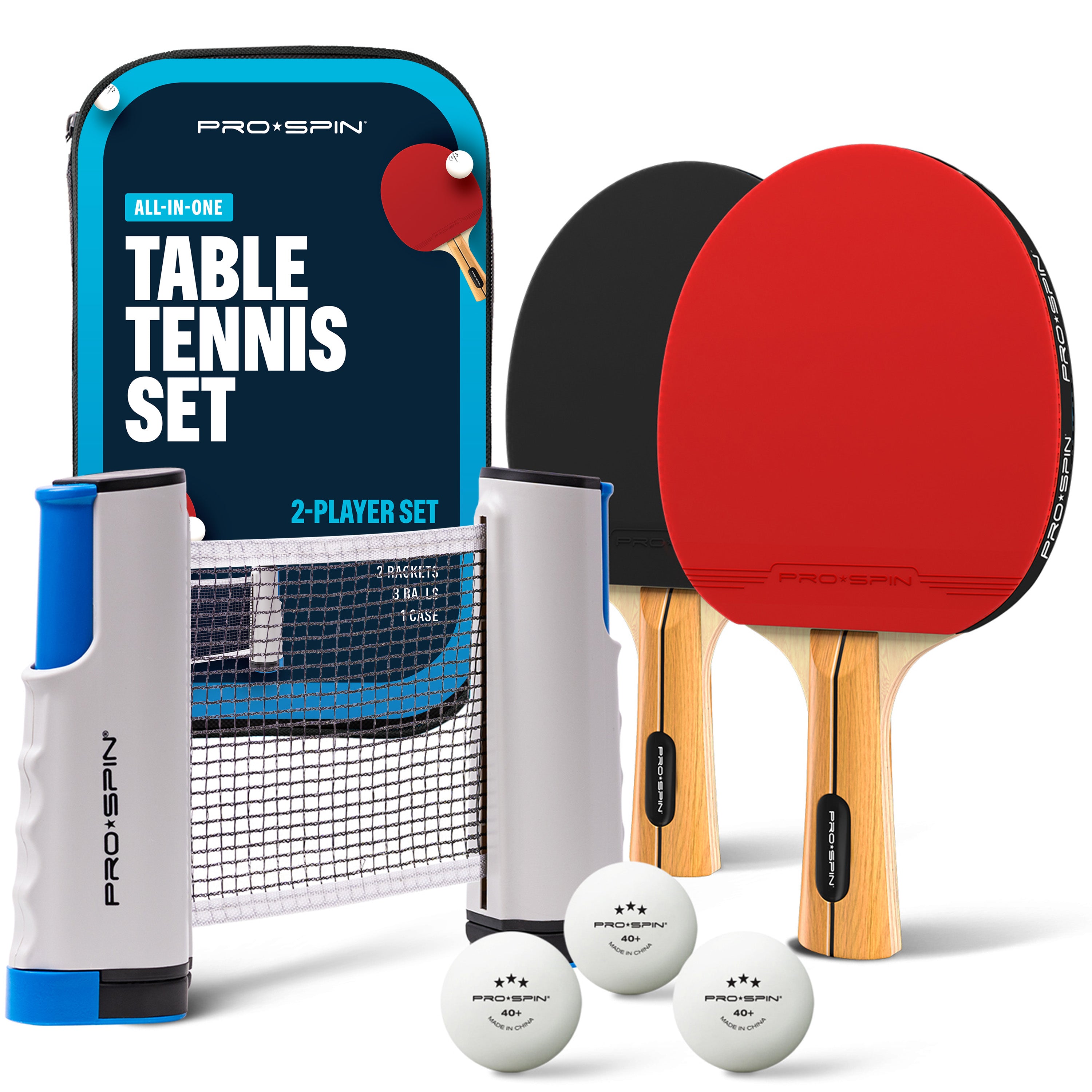 All-In-One Portable Ping Pong Set