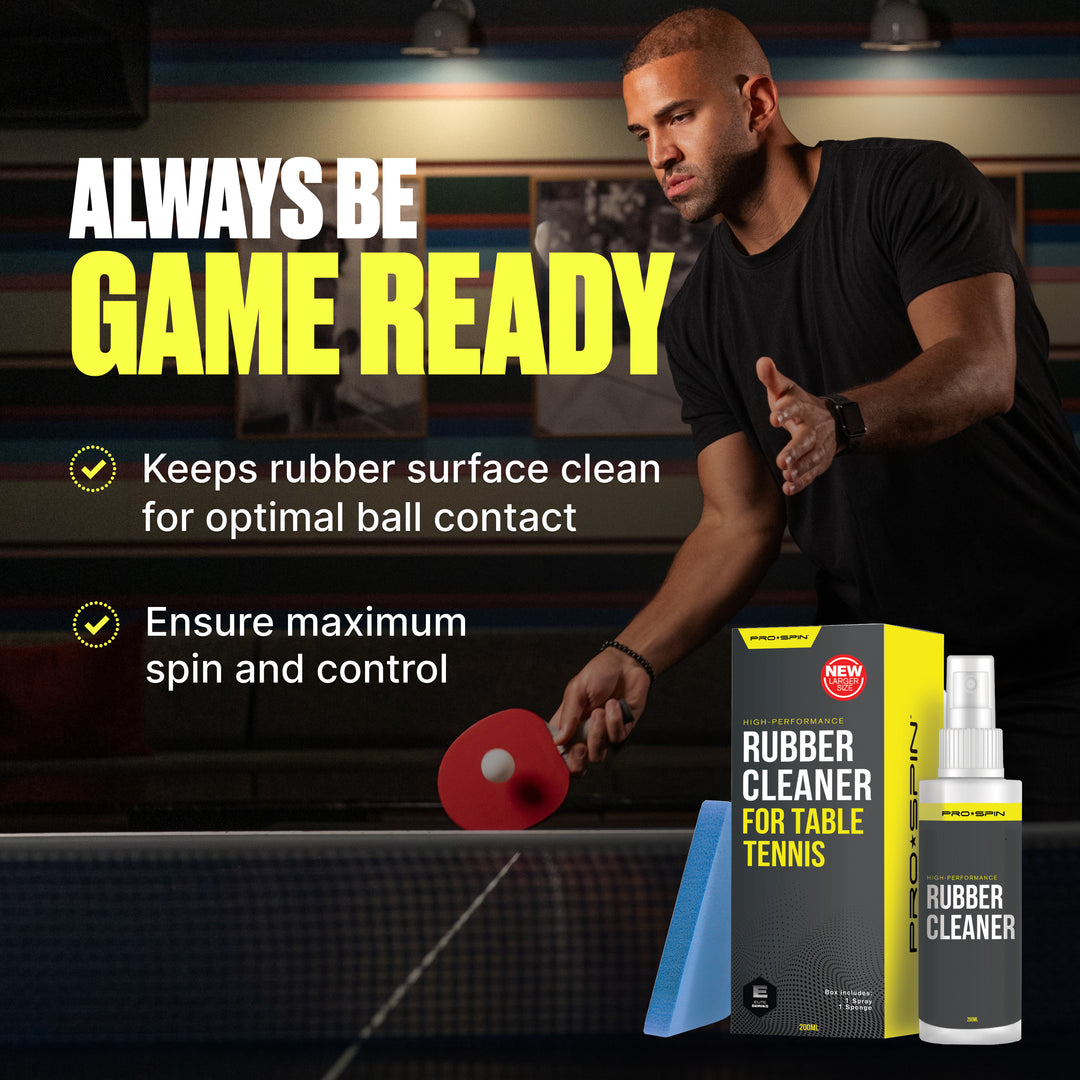 Table Tennis Rubber Cleaning Kit